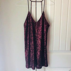 LUSH Sequin Mini Dress